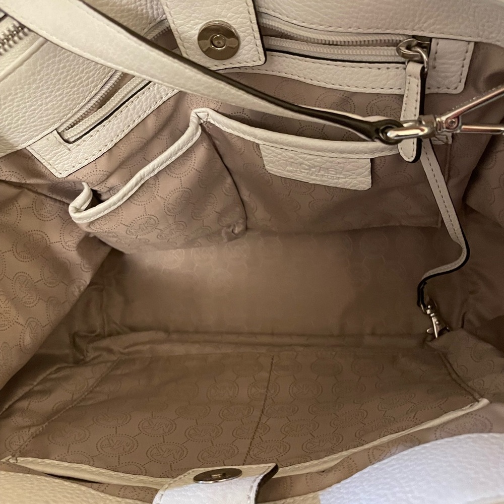 Michael Kors White Satchel - Picture 6 of 9